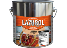 Lazurol S1119 lodní lak odolný lak na dřevo bezbarvý, lesk 2,5 l