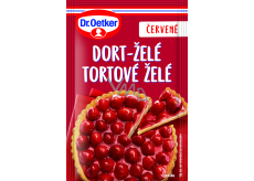 Dr. Oetker Żelatyna do tortów czerwona, 10 g