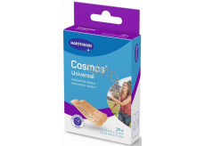 Cosmos Universal wodoodporna plaster podzielony 2 rozmiary 20 sztuk