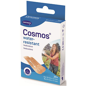 Cosmos Universal wodoodporna plaster podzielona 2 rozmiary 20 sztuk