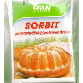 Fan Sorbit Potravinářský sypké stolní sladidlo 100 g Fan Sorbit Potravinářský sypké stolní sladidlo 100 g