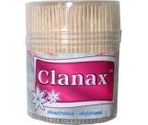 Clanax Patyczki do zębów obustronne w pudełku 500 sztuk