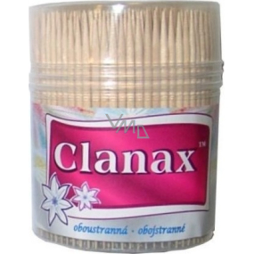 Clanax Patyczki do zębów obustronne w pudełku 500 sztuk