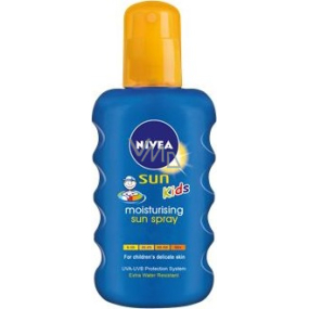 Nivea Sun Kids F50+ barevný sprej na opalování pro děti 200 ml Nivea Sun Kids F50+ barevný sprej na opalování pro děti 200 ml