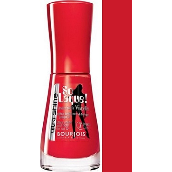 Bourjois So Laque! Ultra Shine lak na nehty 25 Rouge Casino 10 ml