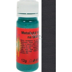 Art e Miss Farba do tkanin - jasna i ciemna 14 metaliczna czarna 12 g