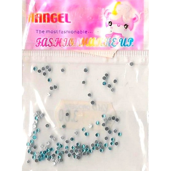 Angel Ozdoby na nehty kamínky tyrkysové 1 balení