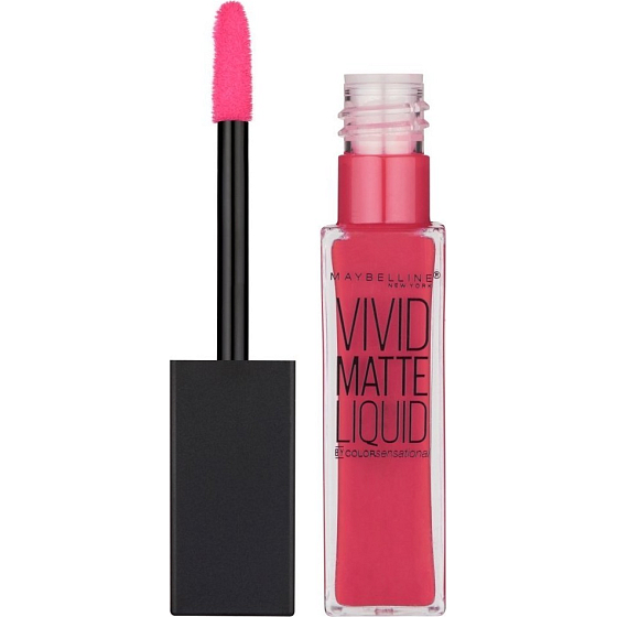 Maybelline Color Sensational Vivid Matte Liquid Lipstick lesk na rty 40 Berry Boost 7,7 ml