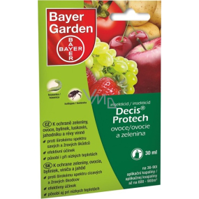 Bayer Garden Decis Protech insekticid ovoce a zelenina 30 ml Bayer Garden Decis Protech insekticid ovoce a zelenina 30 ml