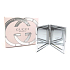 Gucci Bamboo Metal Silver zrcátko oboustranné stříbrné 6,5 x 6 x 0,8 cm