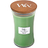 WoodWick Palm leaf - Palmový list vonná svíčka s dřevěným knotem a víčkem sklo velká 609,5 g