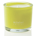 Millefiori Milano Natural Lemon Grass - Citrónová tráva Vonná svíčka hoří až 60 hodin 180 g