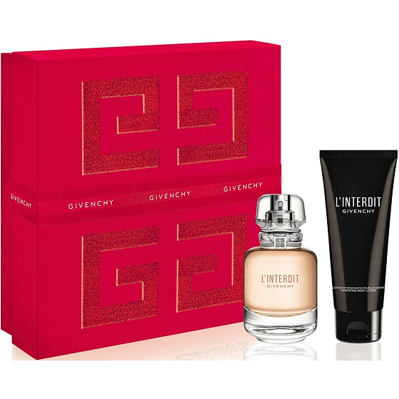 Givenchy L Interdit Eau de Toilette toaletní voda 50 ml + tělové mléko 75 ml, dárková sada