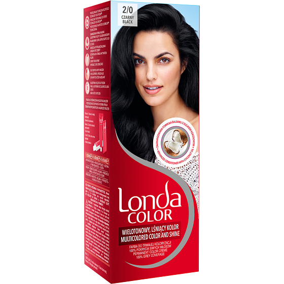 Londa Color farba do włosów 2/0 Czarny