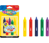 Colorino Kredki do kąpieli dla dzieci 3+, 5 kolorów