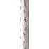 Zoewie Dárkový balicí papír 70 x 150 cm Vánoční Luxusní White Christmas bílý - stříbrný sob, stromky
