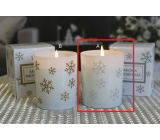 Lima Aroma Snowflake Świeca zapachowa srebrna, czas palenia 50 godzin 175 g