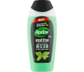 Radox Men Osvěžení Mentol a čajovník 3v1 sprchový gel na tělo, tvář a šampon pro muže 400 ml