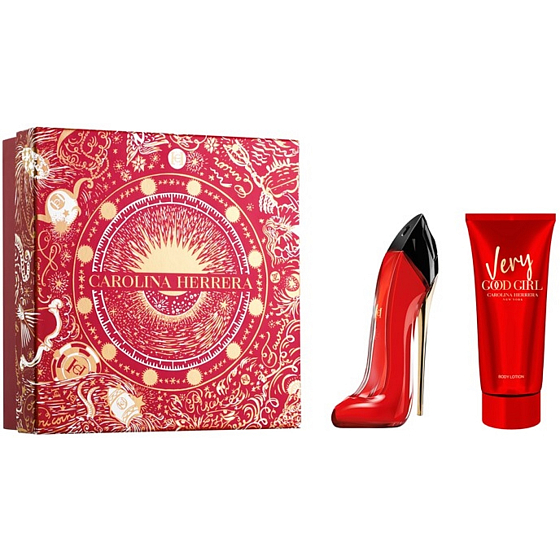 Carolina Herrera Very Good Girl parfémovaná voda 50 ml + tělové mléko 100 ml, dárková sada pro ženy
