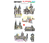 Arch Obtisky na sklo, keramiku a kamieńki - Týnský chrám, 9,5 x 17 cm