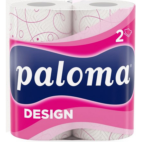 Paloma 2-warstwowe ręczniki papierowe Design, 2 szt., 11 m