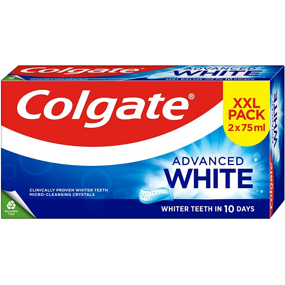 Colgate pasta do zębów Advanced White 2 x 75 ml