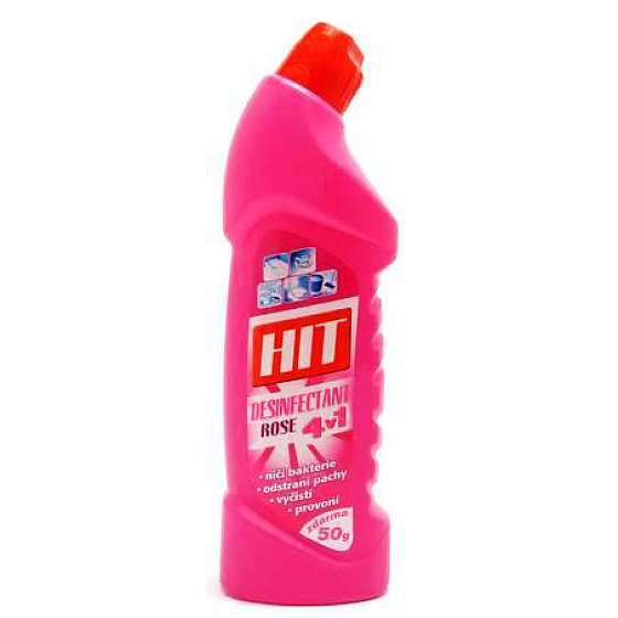 Hit Wc Dezinfectant rose 800 g