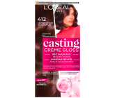 Loreal Paris Casting Creme Gloss barva na vlasy 412 ledové kakao Iced chocolates