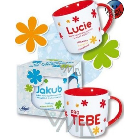Nekupto Hrnek se jménem Lucie červený 0,4 litru 1 kus