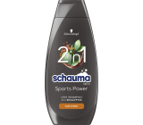 Schauma Men Sports Power wzmacniający szampon do włosów i ciała 400 ml