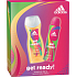 Adidas Get Ready! for Her deodorant sprej 150 ml + sprchový gel 250 ml, kosmetická sada
