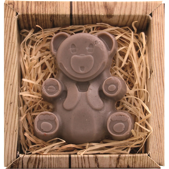 Bohemia Gifts Medvídek ručně vyráběné toaletní mýdlo v krabičce 60 g