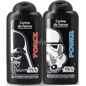 Corine de Farme Star Wars 2v1 šampon na vlasy a sprchový gel pro děti 250 ml Corine de Farme Star Wars 2v1 šampon na vlasy a sprchový gel pro děti 250 ml