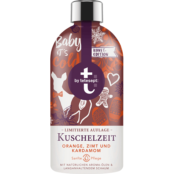 T: BY Tetesept Kuschelzeit Čas objetí zimní koření s pomerančovým olejem pěna do koupele 420 ml