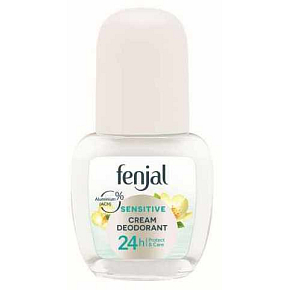Fenjal Sensitive 24h kulkowy dezodorant roll-on dla kobiet, dla wrażliwej skóry 50 ml