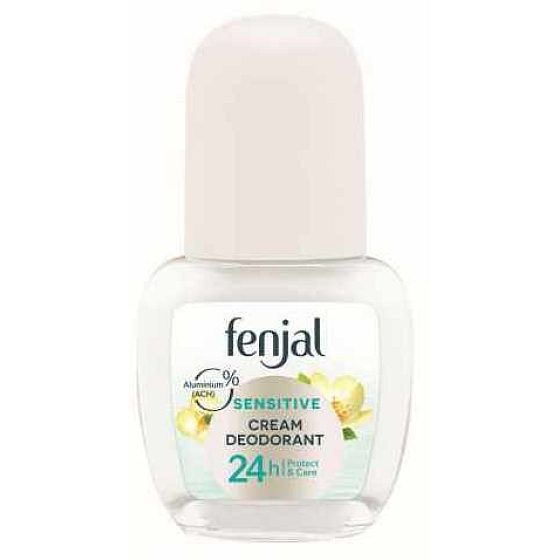 Fenjal Sensitive 24h kulkowy dezodorant roll-on dla kobiet, do wrażliwej skóry 50 ml