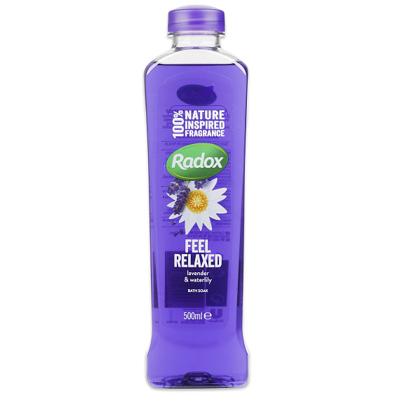 Radox Feel Relaxed Lavender & Waterlily koupelová pěna 500 ml