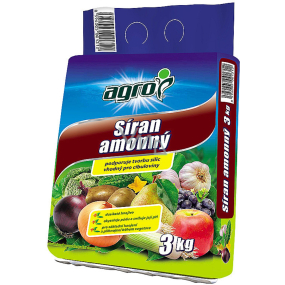 Agro Síran amonný dusíkaté hnojivo 3 kg Agro Síran amonný dusíkaté hnojivo 3 kg