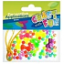 Craft with fun Ozdobne koraliki plastikowe kolorowe mix 95 sztuk