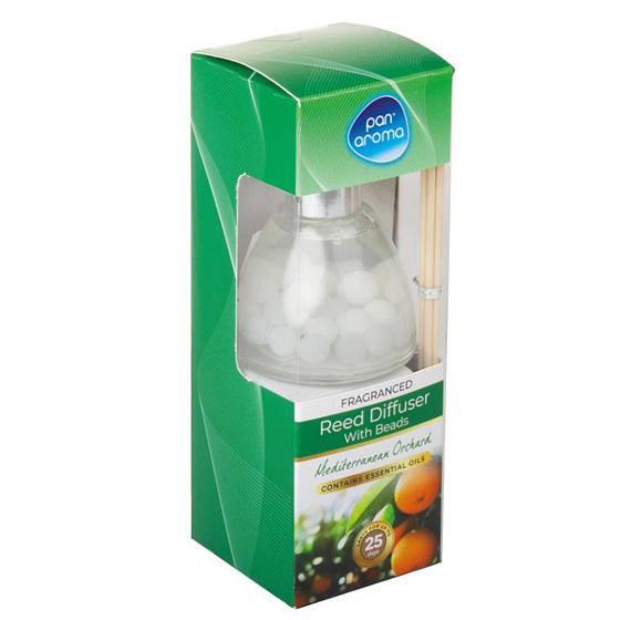 Pan Aroma Mediterranean Orchar - Śródziemnomorskie owoce dyfuzor z kulkami 50 ml