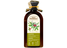 Green Pharmacy Ženšen a marocký mátový olej šampon pro citlivou pokožku 350 ml
