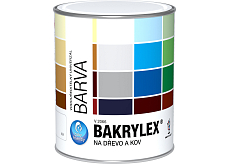 Bakrylex Univerzál mat V2066 farba do drewna i metalu 0440 średni niebieski, 700 g
