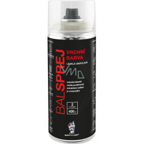 BALSPREJ vrchní univerzální akrylová barva ve spreji, RAL 1015 slonová kost, 400 ml BALSPREJ vrchní univerzální akrylová barva ve spreji, RAL 1015 slonová kost, 400 ml