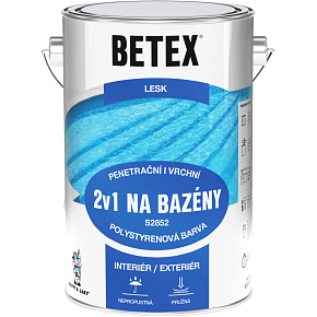 Betex s2852 2w1 podkład i wierzchnia farba do basenów 0440 ciemnoniebieska, 4 kg