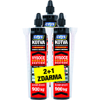 Ceys kotwa chemiczna poliesterowa, 300 ml, 2 + 1