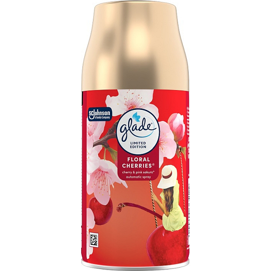 Glade wkład uzupełniający do automatycznego odświeżacza powietrza Kwiatowe Wiśnie 269ml