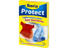 Iberia Protect ściereczki pochłaniające kolory, które nie przenoszą się podczas prania na inne ubrania 15 sztuk
