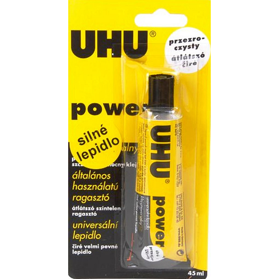 Uhu Power Čiré univerzální lepidlo velmi pevné 45 ml
