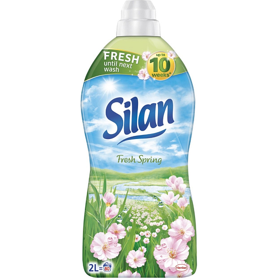 Silan Fresh Spring avivážní prostředek koncentrát 80 dávek 2 l