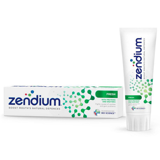 Zendium BioFresh zubní pasta s fluorem přináší až 12 hodin svěžejšího dechu, bojuje proti zápachu z úst 75 ml